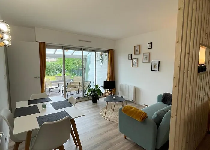 Cosy Avec Jardin Vue Et Acces A 30m De La דירה Bernières-sur-Mer