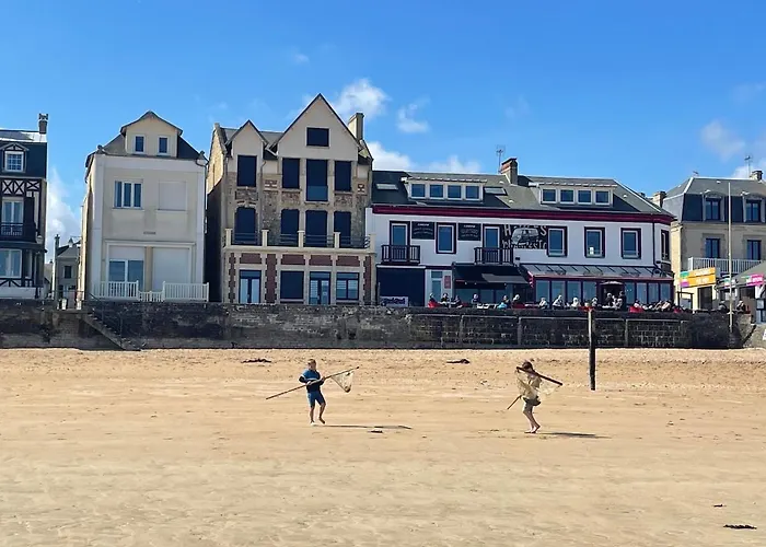 Cosy Avec Jardin Vue Et Acces A 30m De La Appartement Bernières-sur-Mer